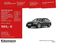 Daytonagrau perleffekt Gebraucht 2025 Audi A6 S-Line Kombi | 71.930 €