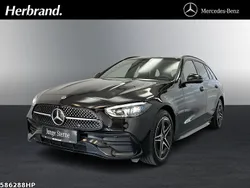 Schwarz Gebraucht 2024 Mercedes C300e AMG Kombi | 46.990 € (Guter Preis)