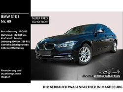 Schwarz Gebraucht 2015 BMW 318 Sport Line Limousine | 9.950 € (Superpreis)