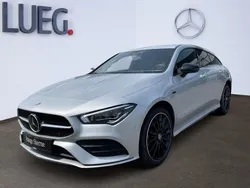 Silber Gebraucht 2021 Mercedes CLA250e Shooting Brake AMG Kombi | 26.700 € (Guter Preis)