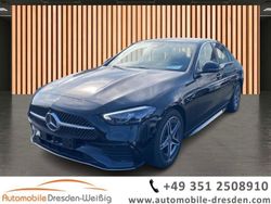Schwarz schwarz Gebraucht 2024 Mercedes C220 AMG Limousine | 42.980 € (Etwas zu teuer)
