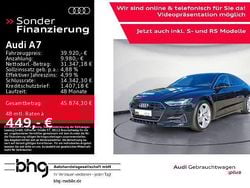 Mythosschwarz metallic Gebraucht 2021 Audi A7 Sport Kleinwagen | 39.920 € (Superpreis)