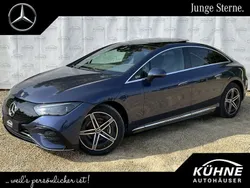 Blau, Gebraucht 2024 Mercedes EQE300 AMG Limousine | 50.950 € (Fairer Preis)