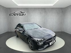 Obsidianschwarz Gebraucht 2022 Mercedes C300e AMG line Limousine | 42.980 € (Teuer)