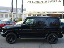 Obsidianschwarz metallic Gebraucht 2019 Mercedes G400 AMG line SUV | 129.900 € (Etwas zu teuer)
