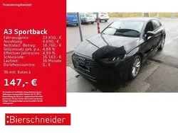 Schwarz Gebraucht 2023 Audi A3 Sportback Business Limousine | 23.450 € (Guter Preis)
