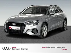 Silber Gebraucht 2024 Audi A3 Sportback Advanced Limousine | 34.430 € (Etwas zu teuer)
