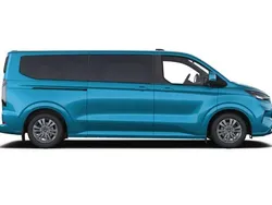 Digital aqua blue metallic Neu 2025 Ford Tourneo Custom Titanium Van / Kleinbus | 52.518 € (Guter Preis)