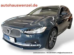 Denim blue metallic Gebraucht 2021 Volvo V90 Inscription Kombi | 38.500 € (Etwas zu teuer)