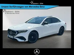Weiss Gebraucht 2025 Mercedes E450 AMG Limousine | 79.990 € (Superpreis)