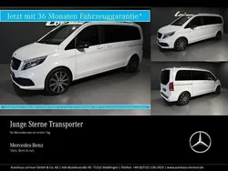 Weiß metallic Gebraucht 2021 Mercedes V300 Night Van / Kleinbus | 71.900 €