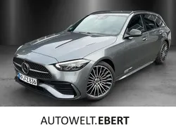 Selenitgrau Gebraucht 2024 Mercedes C220 AMG line Kombi | 48.990 € (Teuer)