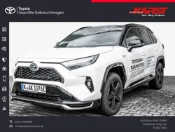 Weiß/schwarz bi color Gebraucht 2023 Toyota RAV4 Hybrid Style SUV | 53.855 €