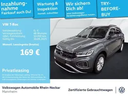 Indiumgrau metallic Gebraucht 2024 VW T-Roc Life SUV | 21.991 € (Guter Preis)