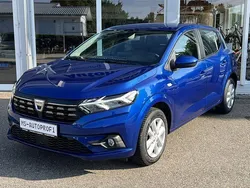 Blau Gebraucht 2022 Dacia Sandero Comfort Kleinwagen | 14.990 € (Fairer Preis)