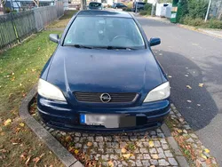 Blau Gebraucht 2001 Opel Astra Limousine | 499 € (Guter Preis)