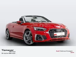 Rot Gebraucht 2024 Audi A5 Cabriolet S-Line Cabrio | 52.840 € (Guter Preis)