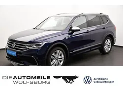 Atlantic blue metallic (metallic) Gebraucht 2024 VW Tiguan Allspace R-line SUV | 44.350 € (Fairer Preis)