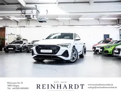 Gletscherweiß metallic Gebraucht 2023 Audi e-tron Sportback S-Line SUV | 46.370 €