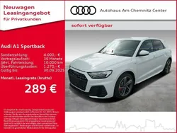 Weiß Neu 2025 Audi A1 Sportback S-Line Kleinwagen | 32.990 € (Guter Preis)