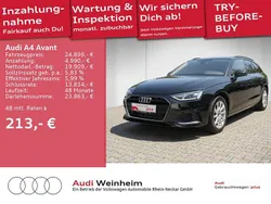Mythosschwarz metallic Gebraucht 2022 Audi A4 Business Kombi | 25.991 € (Guter Preis)