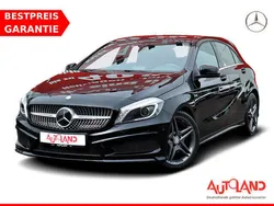 Schwarz Gebraucht 2015 Mercedes A180 AMG line Limousine | 17.490 € (Teuer)