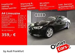 Mythosschwarz metallic Gebraucht 2021 Audi A4 Ambiente Limousine | 25.450 € (Guter Preis)