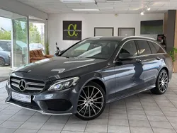 Grau Gebraucht 2016 Mercedes C220 AMG line Kombi | 17.490 € (Fairer Preis)
