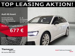 Weiß Gebraucht 2024 Audi A6 S-Line Kombi | 63.960 €