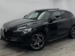 Nero vulcano (metallic) Gebraucht 2022 Alfa Romeo Stelvio Veloce SUV | 37.400 € (Fairer Preis)