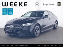 Schwarz Gebraucht 2024 Mercedes C300 Advanced Plus Limousine | 46.979 € (Fairer Preis)