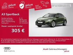Grün Gebraucht 2025 Audi A3 Sportback S-Line Limousine | 34.490 € (Guter Preis)
