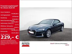Grau Gebraucht 2024 Audi A5 Cabriolet Advanced Cabrio | 44.990 € (Guter Preis)