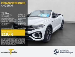 Weiß Gebraucht 2022 VW T-Roc Cabriolet R-line Cabrio | 24.480 € (Fairer Preis)
