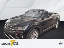 Schwarz Gebraucht 2024 VW T-Roc Cabriolet Style Cabrio | 26.480 € (Superpreis)