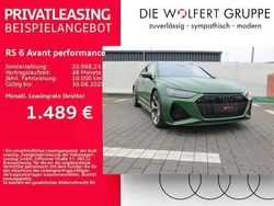 Matteffektlackierung audi exclusive Gebraucht 2025 Audi RS6 Performance Kombi | 165.194 €