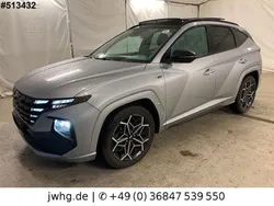 Shimmering silver (metallic) Gebraucht 2023 Hyundai Tucson N Line SUV | 31.450 € (Fairer Preis)