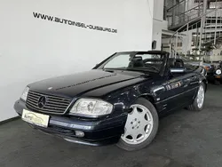 Smaragdschwarz lack Gebraucht 1997 Mercedes SL500 Cabrio | 13.450 € (Superpreis)
