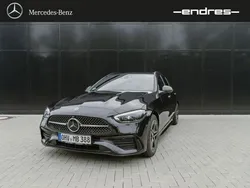 Schwarz Gebraucht 2023 Mercedes C300e AMG Limousine | 43.430 € (Fairer Preis)