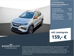 Grau Gebraucht 2023 Dacia Spring Essentiel Kleinwagen | 15.390 € (Etwas zu teuer)