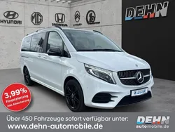 Bergkristallweiß metallic Gebraucht 2021 Mercedes V220 AMG line Van / Kleinbus | 48.970 € (Superpreis)