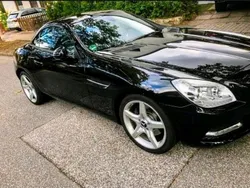 Schwarz Gebraucht 2012 Mercedes SLK250 Cabrio | 18.950 € (Etwas zu teuer)