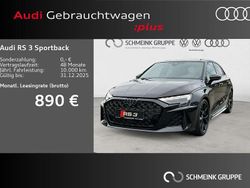 Mythosschwarz metallic Gebraucht 2025 Audi RS3 Sportback Ambiente Kleinwagen | 74.670 € (Teuer)