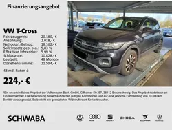 Schwarz Gebraucht 2022 VW T-Cross Active SUV | 20.180 € (Guter Preis)