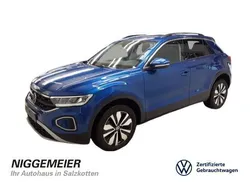 Ravennablau metallic (metallic) Gebraucht 2024 VW T-Roc Move SUV | 28.395 € (Fairer Preis)