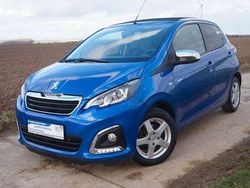 Blau Gebraucht 2021 Peugeot 108 Style Kleinwagen | 10.999 € (Fairer Preis)