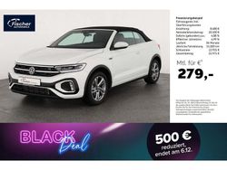 Weiss Gebraucht 2023 VW T-Roc Cabriolet R-line Cabrio | 28.980 € (Superpreis)