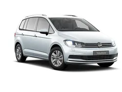 Oyster silver metallic Gebraucht 2024 VW Touran Comfortline Van / Kleinbus | 31.255 € (Guter Preis)