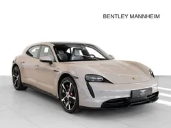 Coffeebeigemetallic Gebraucht 2023 Porsche Taycan 4S Sport Turismo Limousine | 77.900 € (Fairer Preis)