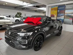 Schwarz Gebraucht 2020 VW T-Roc Cabriolet R-line Cabrio | 24.700 € (Fairer Preis)